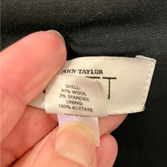 Ann Taylor Loft Wool suit jacket - Picture 5 of 6